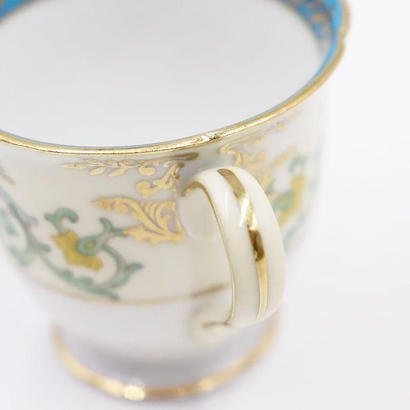 ヴィンテージ オールドノリタケ チョコレートカップ 水色