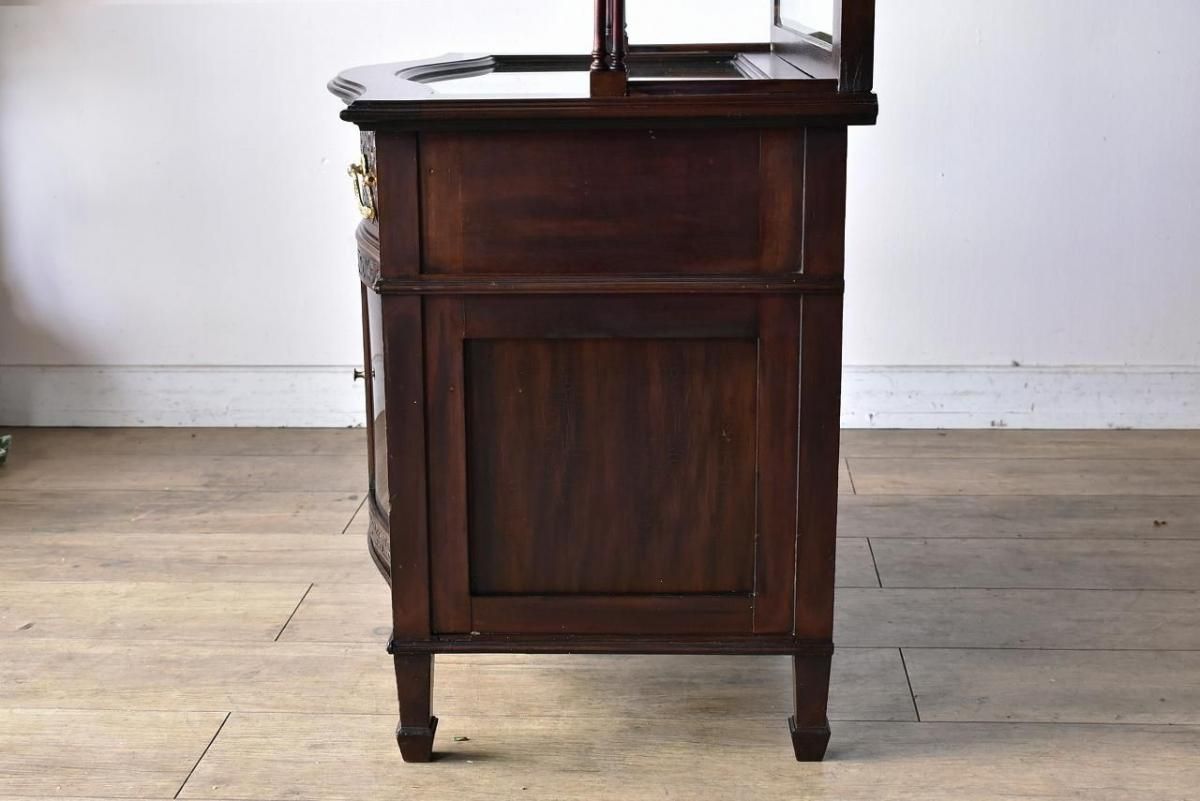 【美品】マホガニーサイドキャビネット マホガニーキャビネット | THE PENNY WISE Antique ザ
