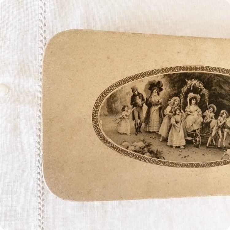 ♡Hページです♡　フランスアンティーク　トリム　25ｍ　未使用 フランス アンティーク ドラジェボックス