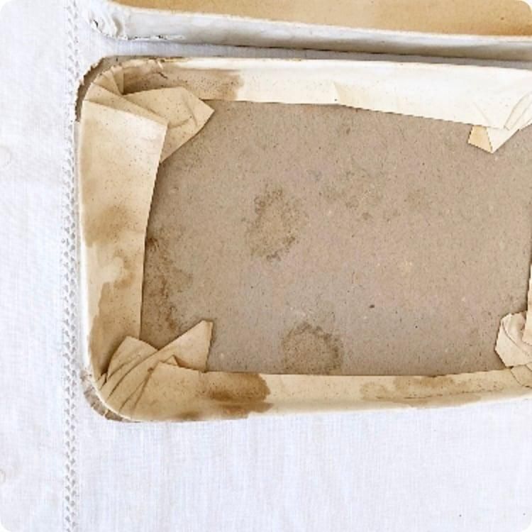 フランス製 アンティーク ドラジェボックス 紙製収納ボックス