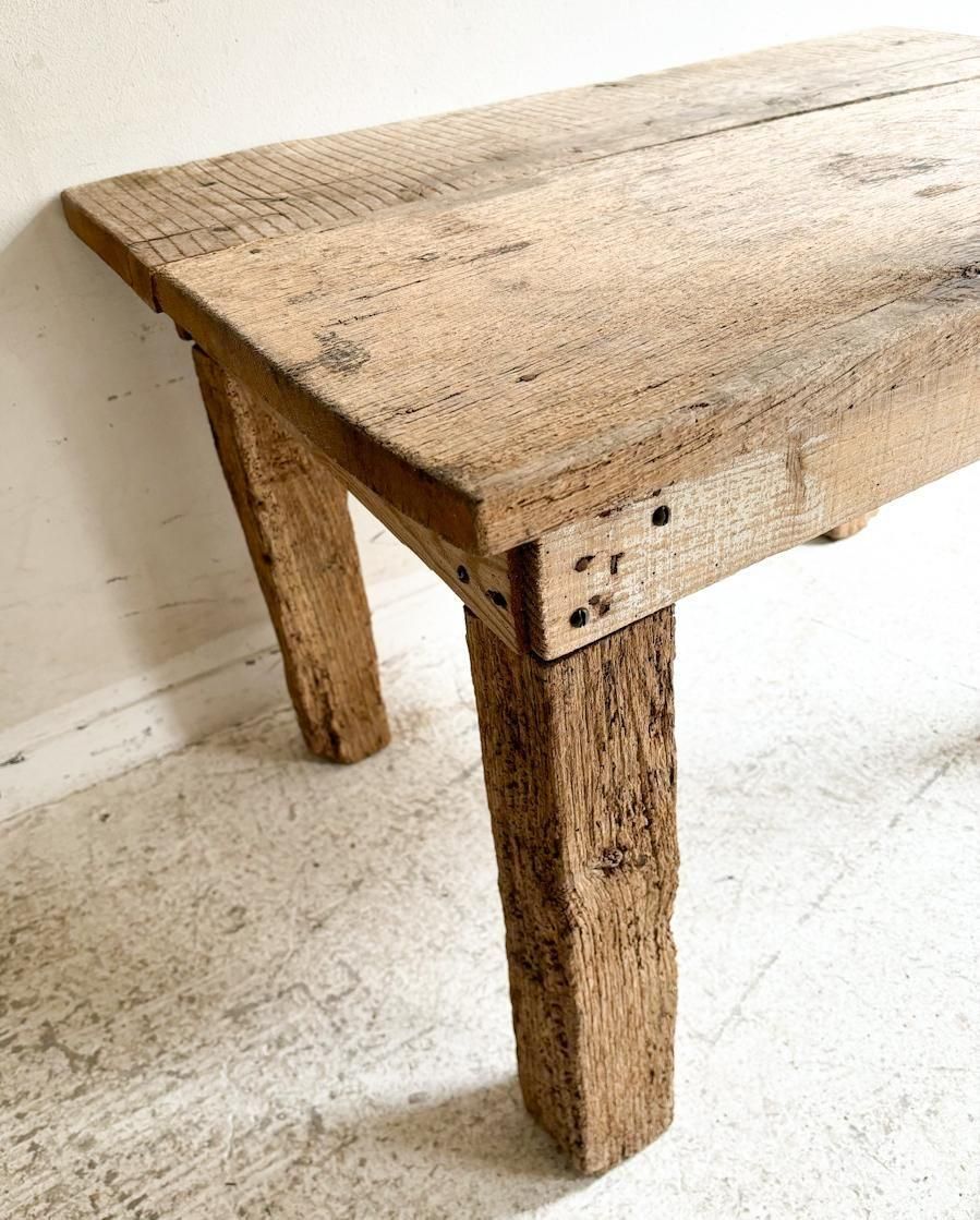 フランス アンティーク オーク ローテーブル rustic