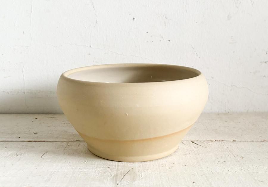 美品◇ズニ族◇陶器ボウル◇ダリル・ウェスティカ作◇ハートライン・ディア フランスアンティーク DIGOIN GRES POTS ボウル大