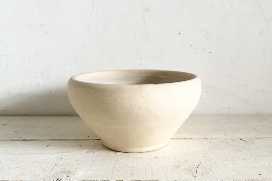 フランスアンティーク陶器ボウル 素朴なデザイン