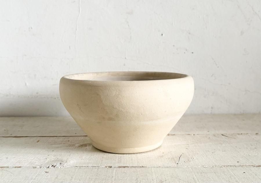 フランスアンティーク陶器ボウル 素朴なデザイン