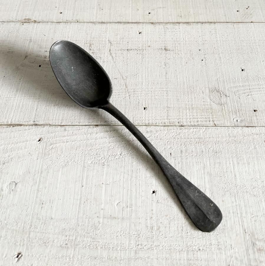 フランス アンティーク ピュータースプーン 4本セット