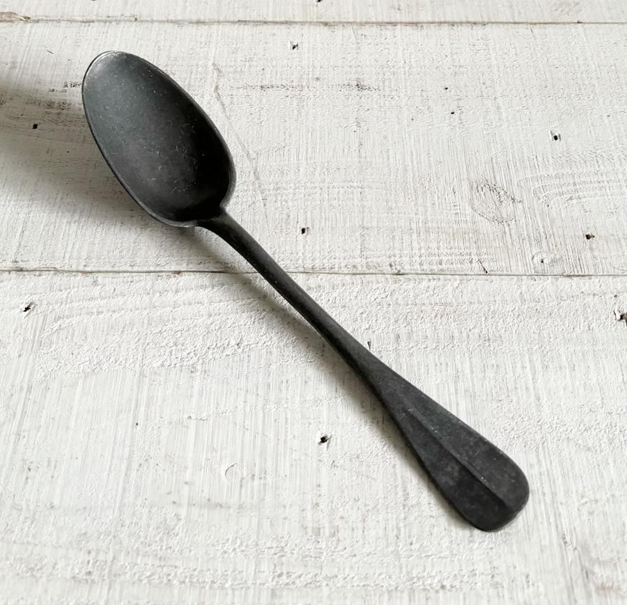 フランス アンティーク ピュータースプーン 4本セット