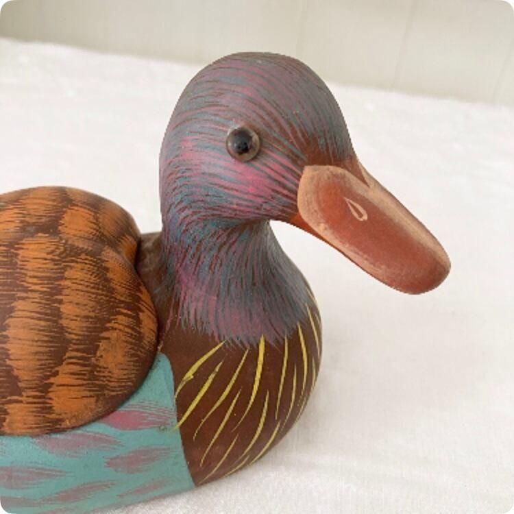 フランス直輸入】愛くるしい表情にほっこりする 鴨の陶器製