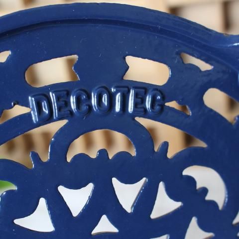 フランスアンティーク トリベットDECOTEC 白い鋳物の鍋敷 フランスアンティーク トリベットDECOTEC 白い鋳物の鍋敷