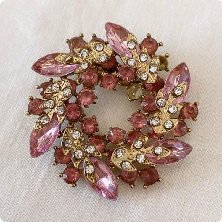 フランス　アンティーク　ブローチ フランスアンティーク羽型ブローチ ( SO - ac 12 ) <span style