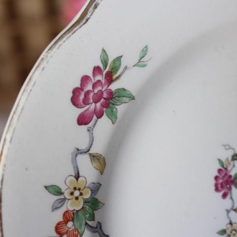 フランスアンティーク　ビストロ皿　地厚　ディゴワン　サルグミンヌ　2枚セット フランスアンティーク ビストロ皿 地厚 ディゴワン サルグミンヌ