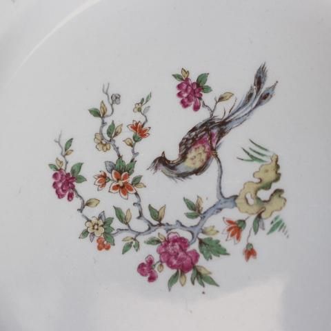 フランスアンティーク　ビストロ皿　地厚　ディゴワン　サルグミンヌ　2枚セット フランスアンティーク ビストロ皿 地厚 ディゴワン サルグミンヌ