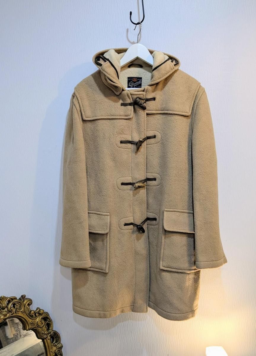 イギリス製ウールダッフルコート ベージュユニセックス