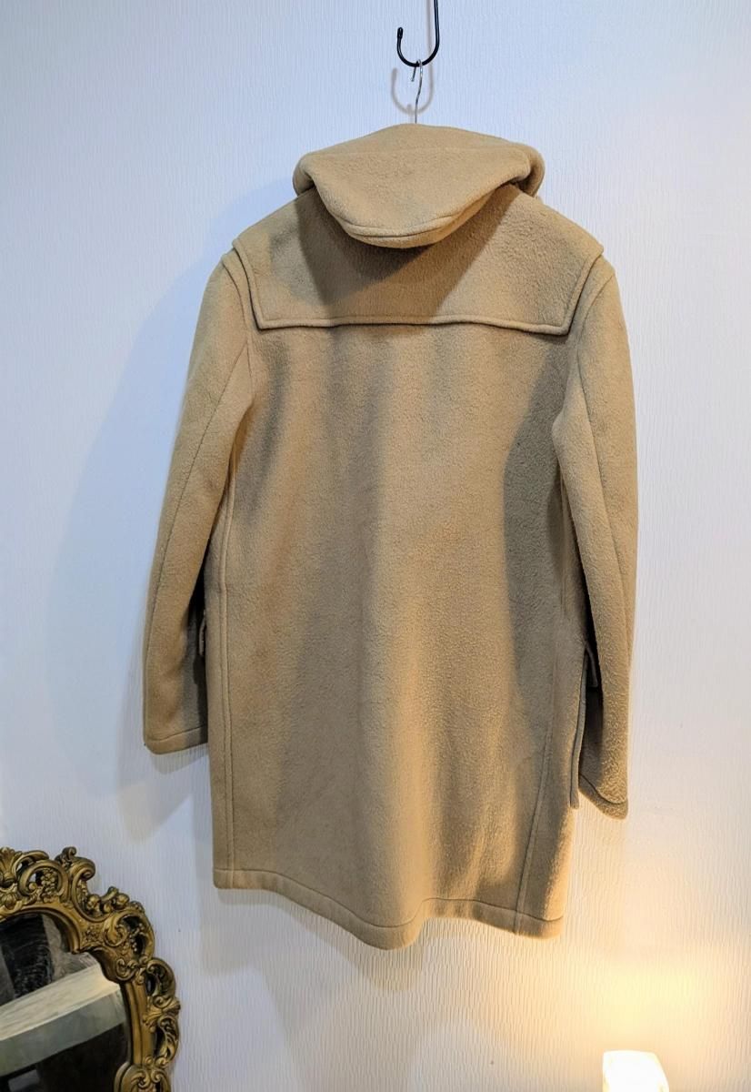 イギリス製ウールダッフルコート ベージュユニセックス