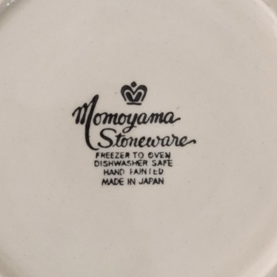 桃山陶器 momoyama ストーンウエア カップ＆ソーサー 昭和レトロ