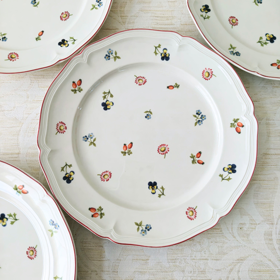 ドイツ1983年 硬質磁器 プレート プチフルール