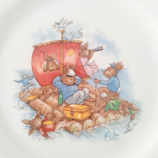 Royal Doulton Bunnykins ロイヤルドルトン バニキンズ いかだ