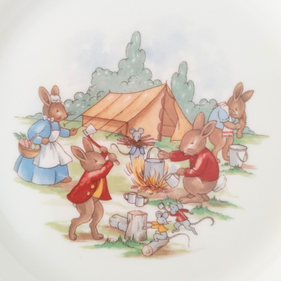 ロイヤルドルトン　バニキンス(Granpa's story) B2) Royal Doulton's Bunnykins 