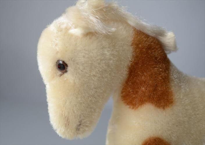 シュタイフ アンティーク ドイツ製 Steiff 馬 horse pony ぬいぐるみ シュタイフ ドール