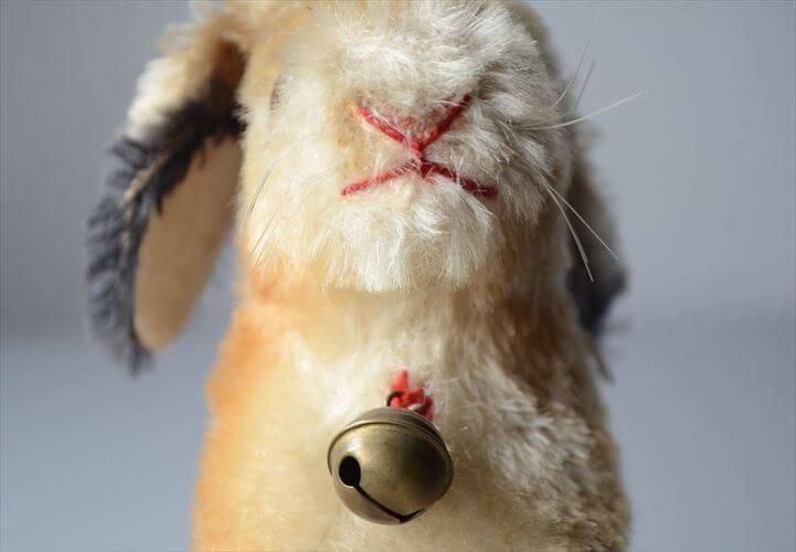 【いっぷく庵】アンティーク　シュタイフ　ホッピー　うさぎ シュタイフ ウサギのホッピー 35cm EAN122620