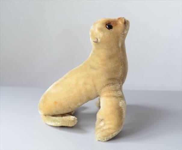  1954-1974ǯ ɥ Steiff 饷 robby seal ̤ 奿 ɡ ե奢 ƥ ơ_ig4664