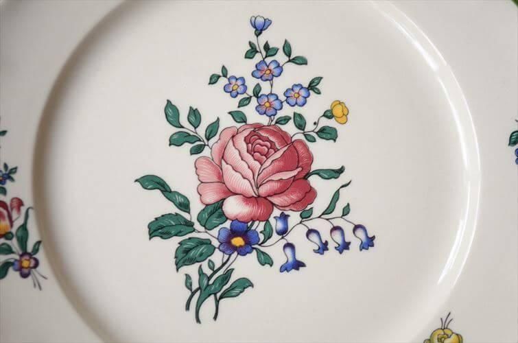 ドイツ　Villeroy boch ヴィンテージ　チューリップ　オーバル ビレロイ＆ボッホ チューリップのポット | AntiqueRose