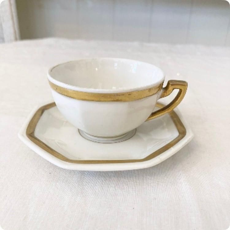 専用です　アンティーク　オクトゴナル　八角形 フルール・ド・リス　エタン 専用です アンティーク オクトゴナル 八角形 フルール・ド・リス