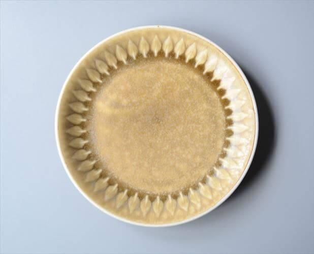 アンティーク　お皿　ディッシュ　プレート お皿 デザインプレート 中皿 おしゃれ 瀬戸焼 ミント柄 日本製