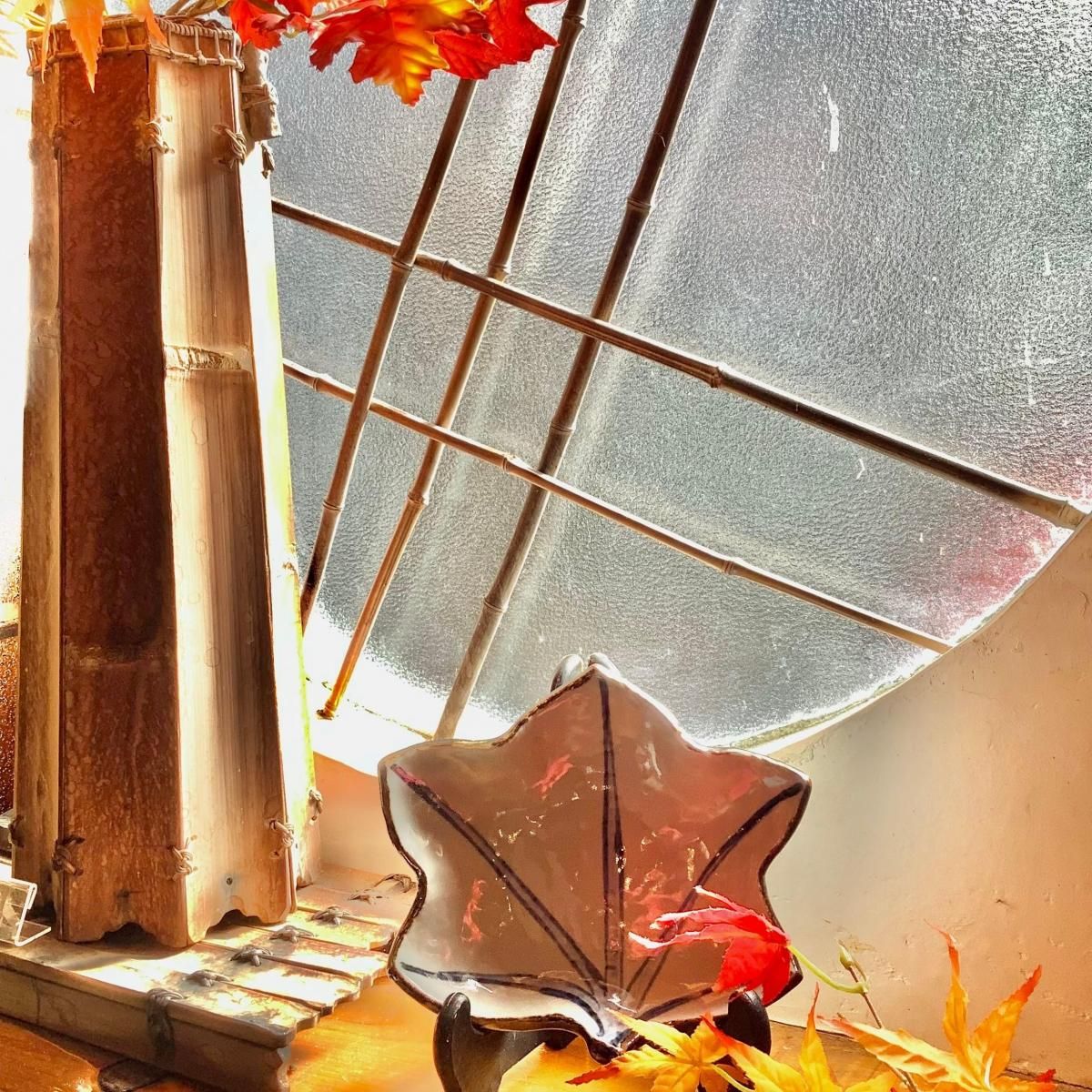 昭和レトロ金魚鉢 ブルー系 存在感♪