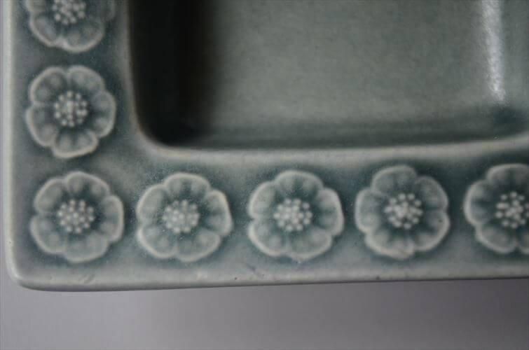 北欧陶磁器デンマーク製ヴィンテージトレイアンティーク