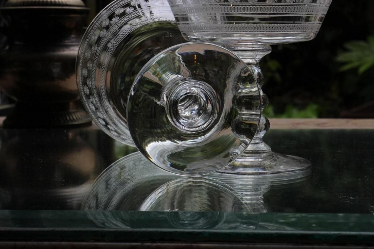 バカラ エトワール シャンパンクープ 100mm 7407 - ANTIQUE LEAVES