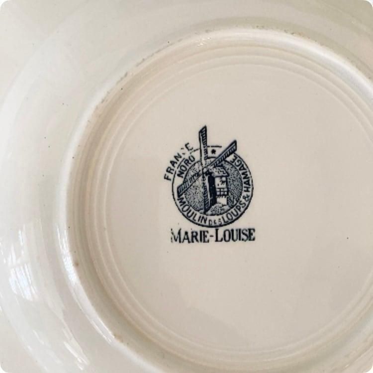 サンタマン スーピエール マリールイーズ 野ばら 美品 フランス フランス直輸入】アンティークな雰囲気の野ばらが素敵