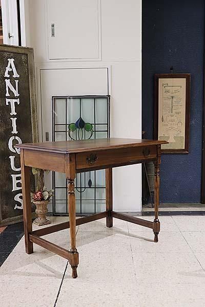 1ドロワー コンソールテーブル /デスク - ANTIQUE LEAVES