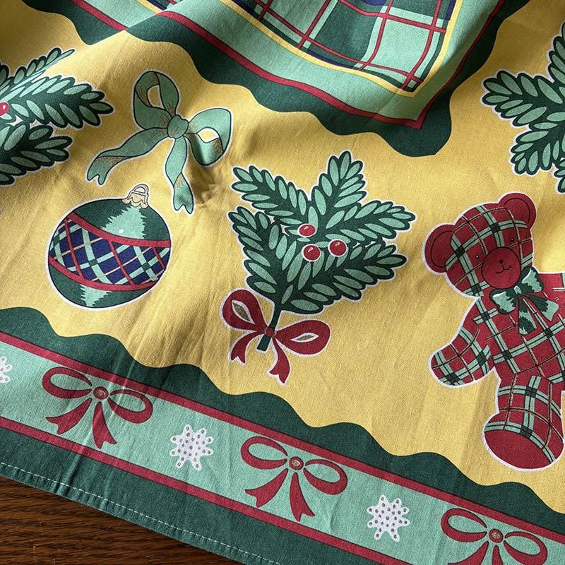 テーブルクロス マルチクロス クリスマスベア La Compagnie des