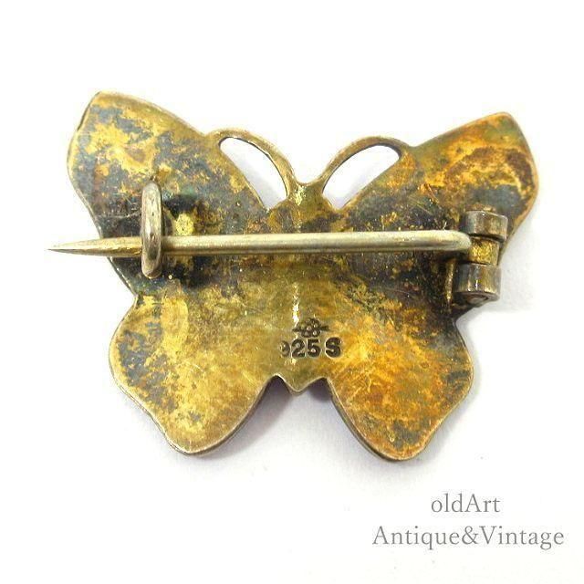 DAVID ANDERSEN ノルウェー 蝶々　北欧　ブローチ　デビッド ヴィンテージ ノルウェー製 David Andersen