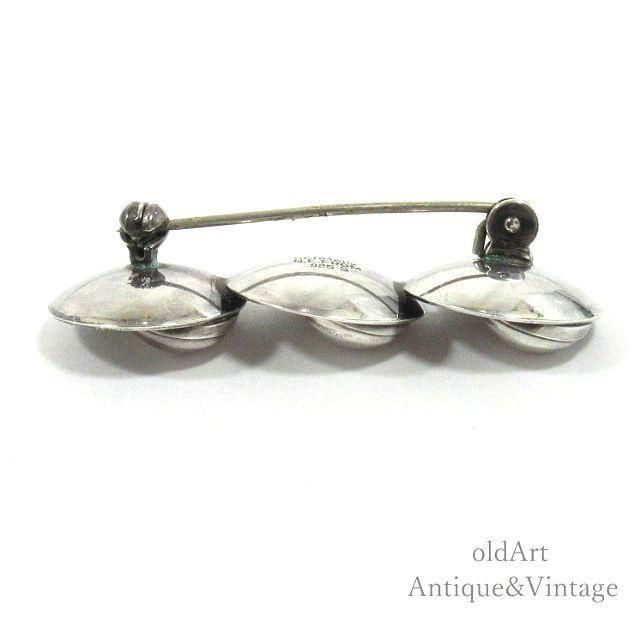 北欧ヴィンテージ N.E FROM フロム シルバーのブローチ 北欧