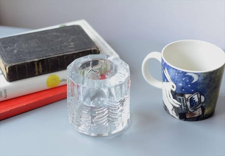 iittala イッタラ Kuusi キャンドルホルダー L もみの木モチーフ