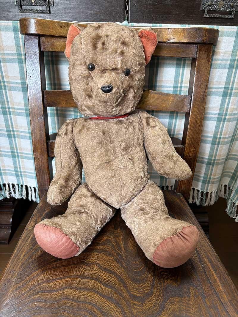 テディーベア1920年代モヘアの可愛いアンティーク