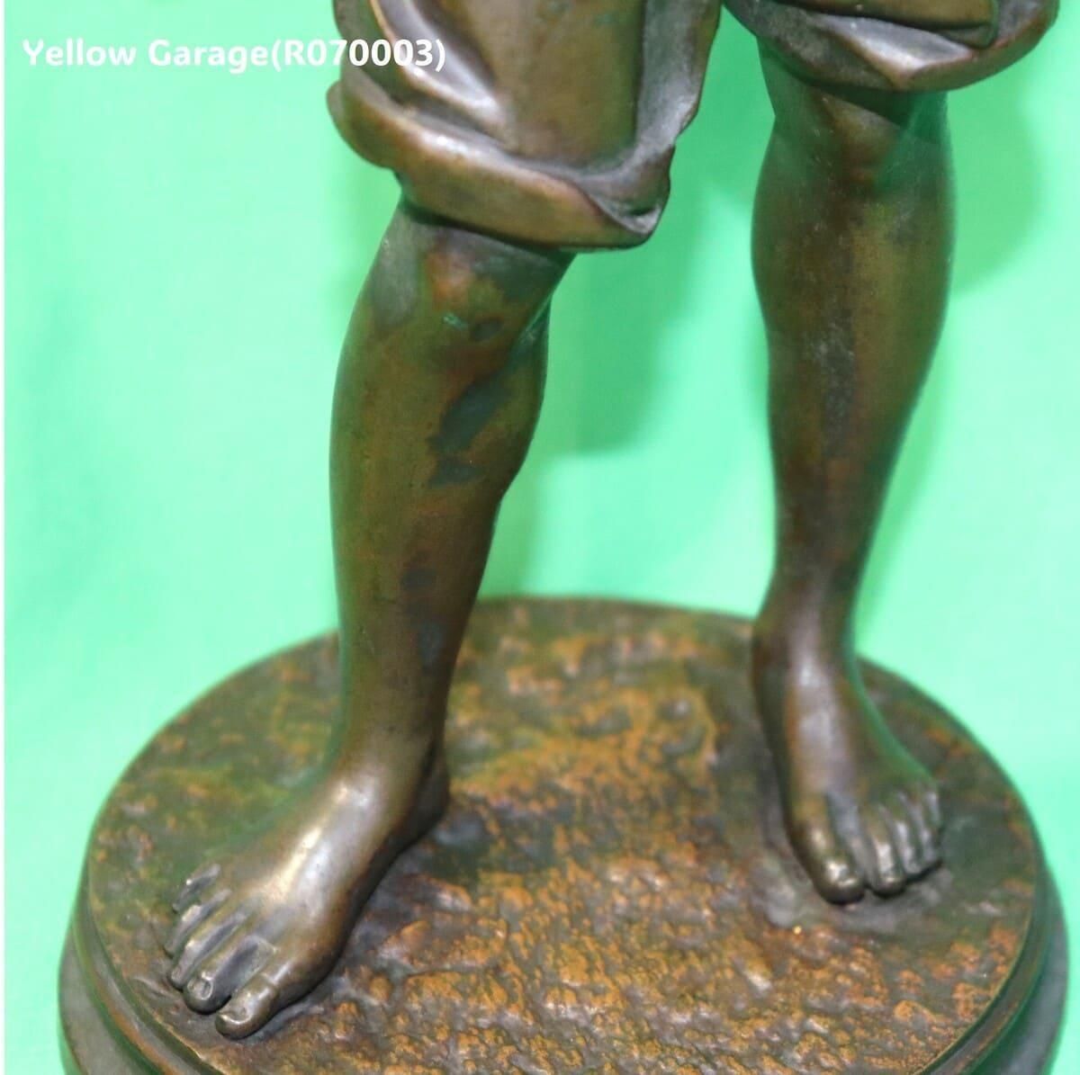 ブロンズ像 チルチルとミチル 1920年代フランス製アンティーク