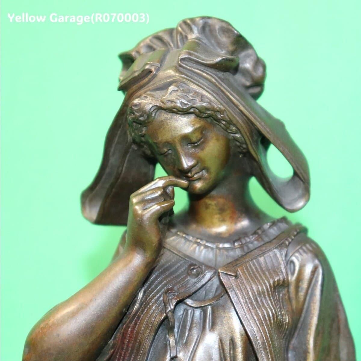 ブロンズ像 チルチルとミチル 1920年代フランス製アンティーク