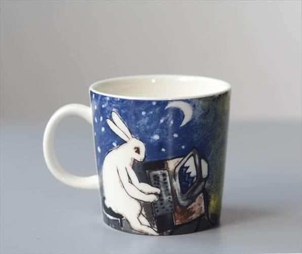 ARABIA Helja Liukko-Sundstrom 2000年 Computer Bunny マグカップ