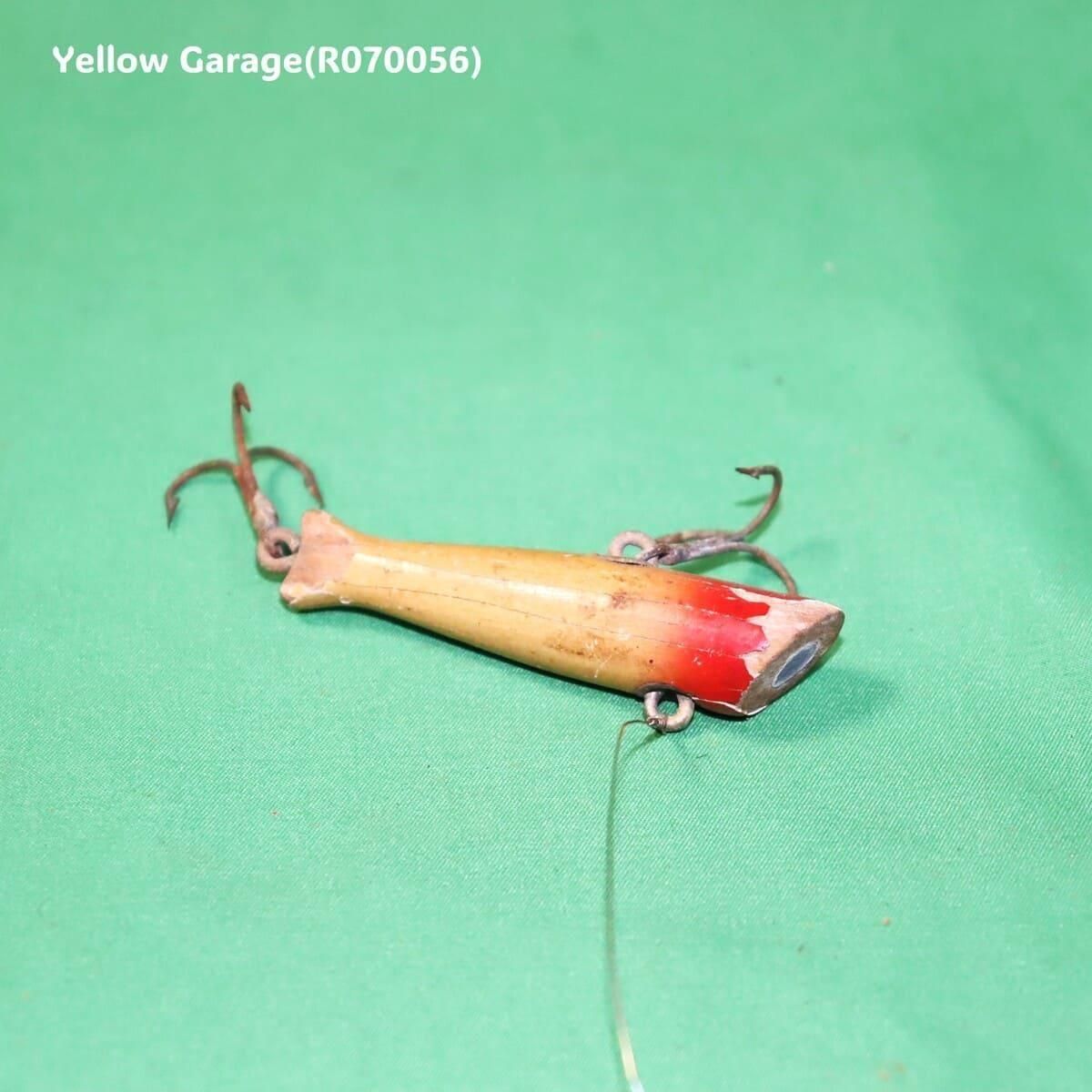 ヴィンテージ フロリダ ウッドポッパー（赤頭×黄ボディ） - ANTIQUE LEAVES