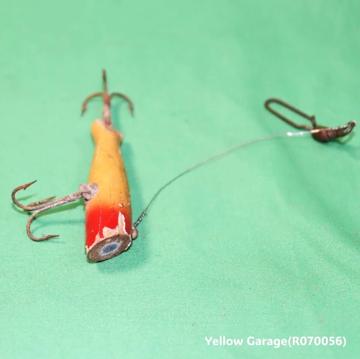 ヴィンテージ フロリダ ウッドポッパー（赤頭×黄ボディ） - ANTIQUE LEAVES