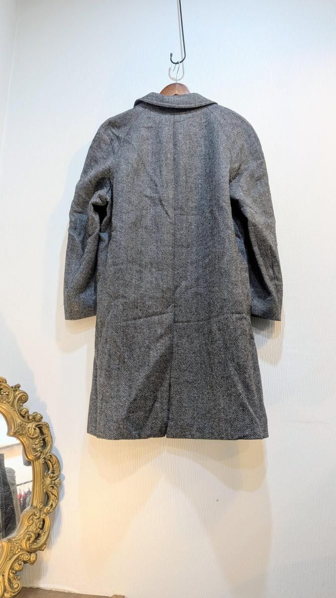  ڥ桼wool coat 롡ȡ㥱åȡ졼֥åmensM vintageA饤