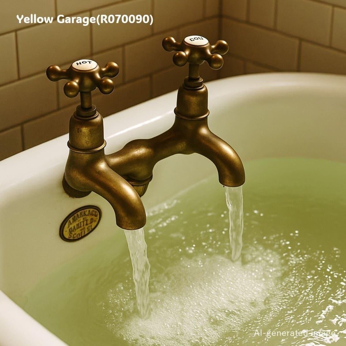 _Shanks社製 真鍮製アンティーク蛇口（HOT & COLD）ペアセット｜1900