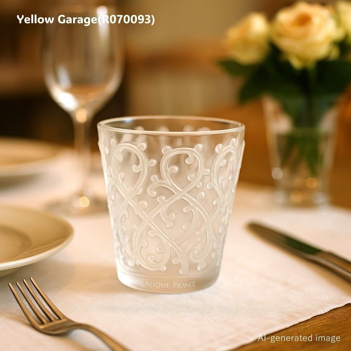 アンティークのガラス食器 廣田硝子 雪の花 ひめ鉢 | レトロ モダン ガラス食器 - 京都匙亀