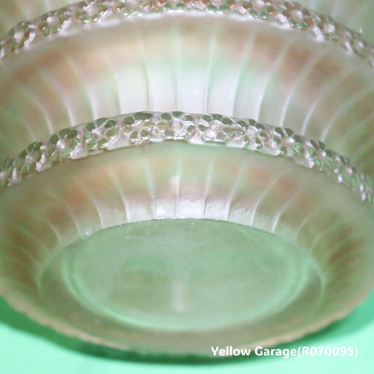 R. LALIQUE 「シェヴルーズ/Chevreuse」フラワーモチーフ厚手