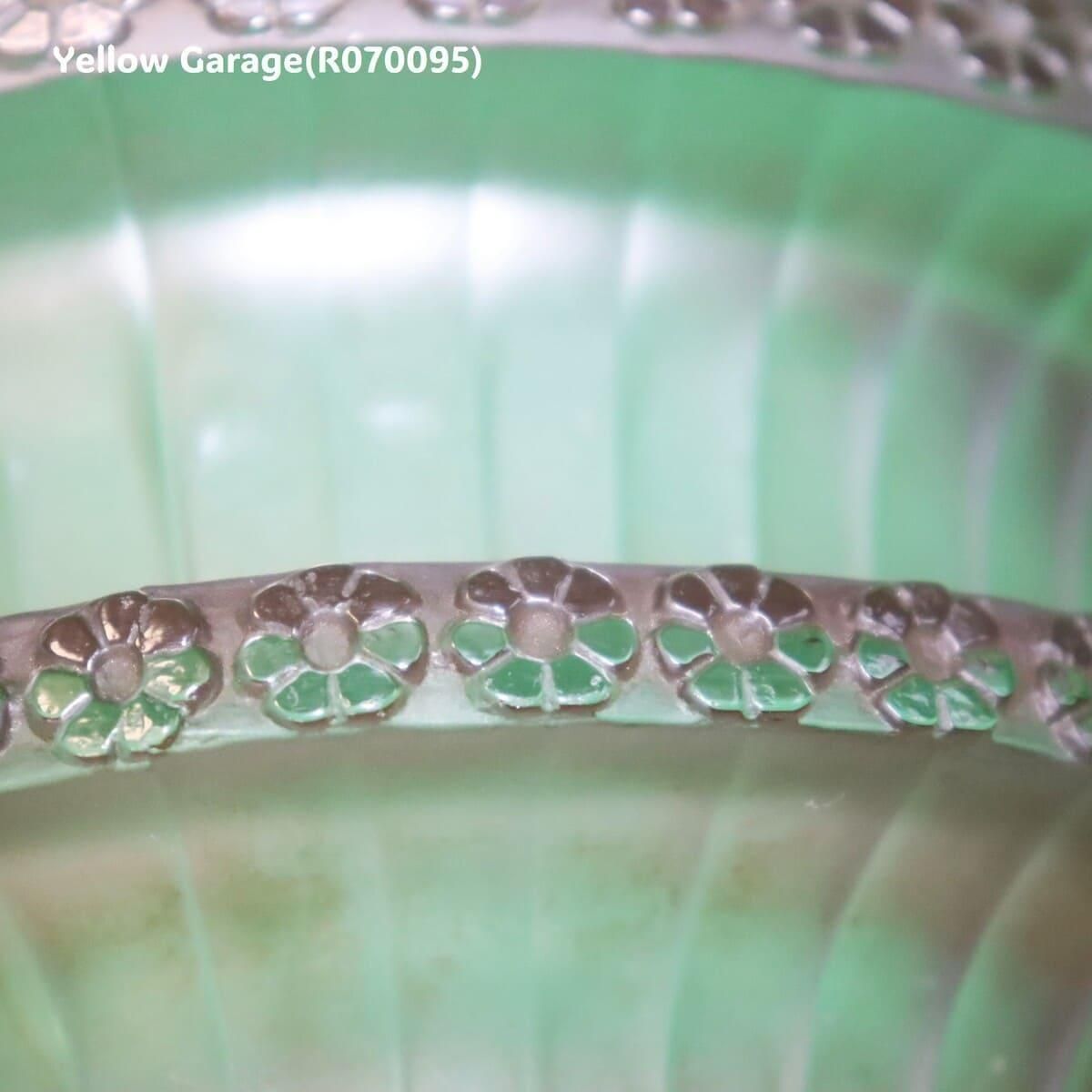 R. LALIQUE 「シェヴルーズ/Chevreuse」フラワーモチーフ厚手