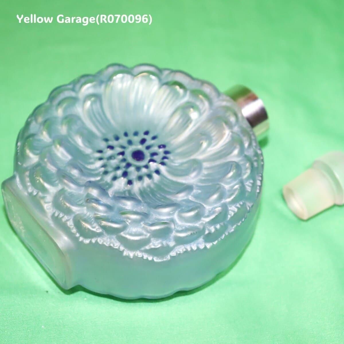 R. Lalique ダリア「Dahlia」・パフュームボトル – 両面花文様の