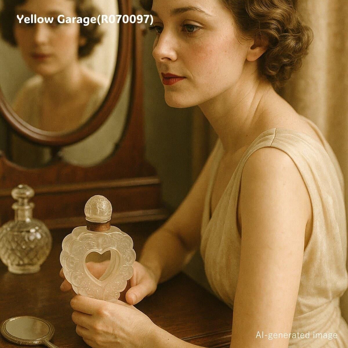 ニナ・リッチ × ラリック アールデコ香水ボトル「COEUR JOIE（喜びの心