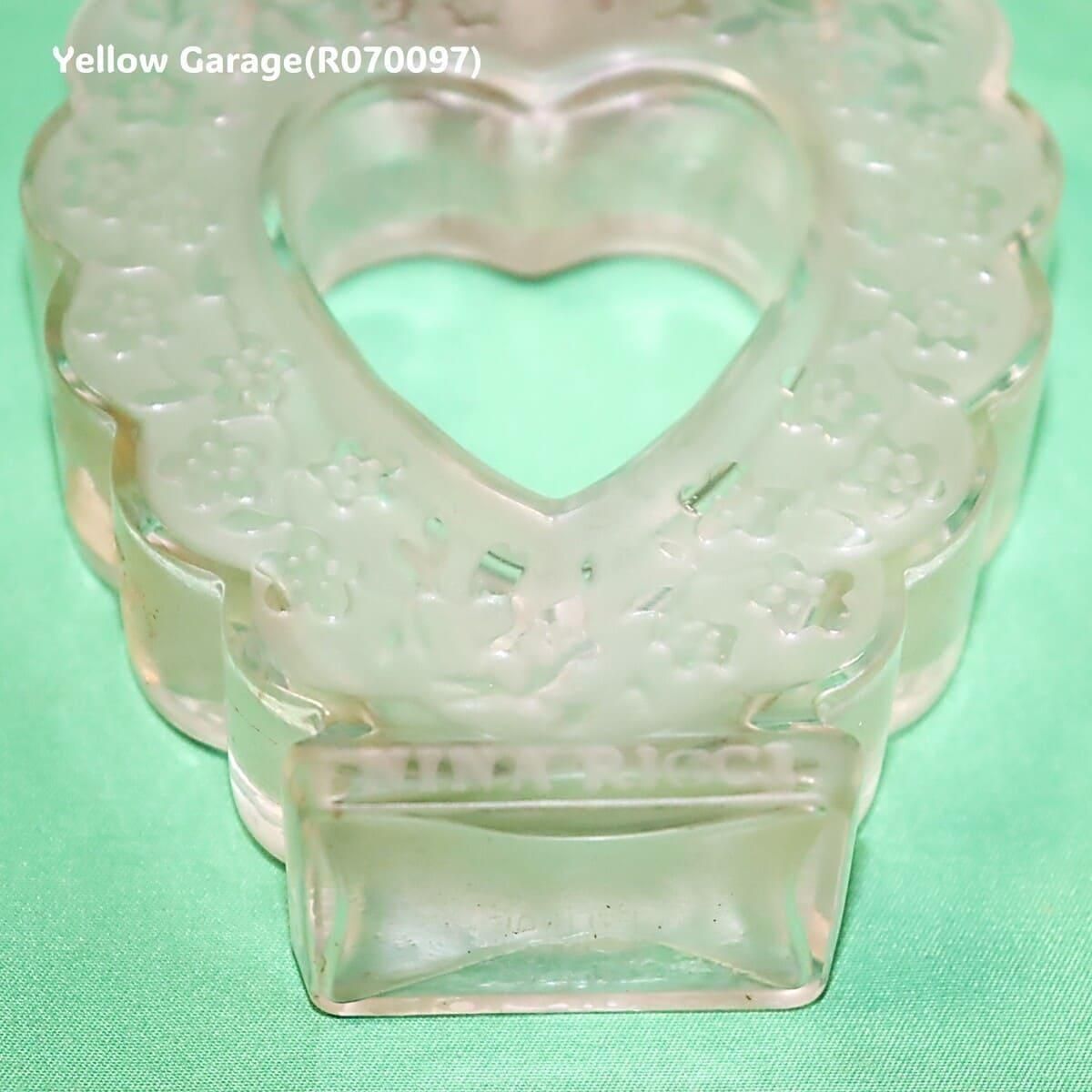 ニナ・リッチ × ラリック アールデコ香水ボトル「COEUR JOIE（喜びの心